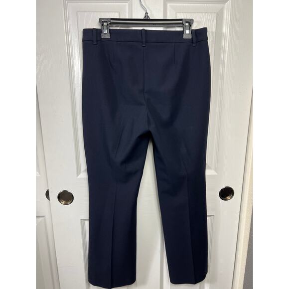 Talbots Women's Curvy Fit Dress Pants Straight Leg Navy Size 8P - Picture 2 of 7